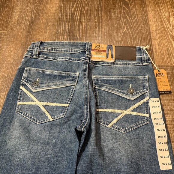 T.K. Axel Slim Boot Jeans – Size 30 x 32 - Picture 7 of 15